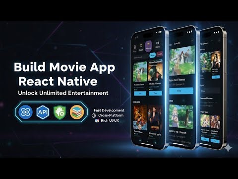 React Native Movie App Tutorial For Beginners – Complete Course | Zero to Build