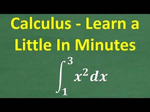 Calculus! Learn a Little in Minutes!