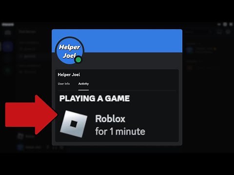 How To Make Roblox Your Discord Status