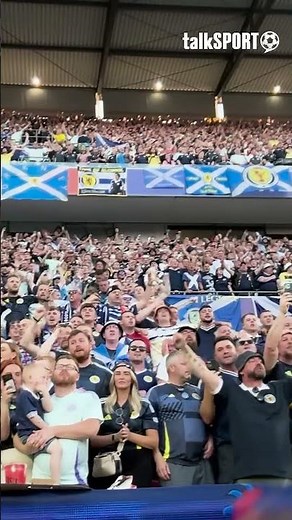 Fans Deliver INCREDIBLE Scotland National Anthem 😍🔊