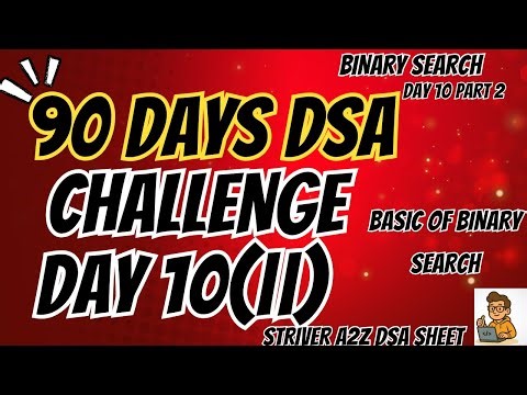 "DSA for Beginners | Day 10 (Part 2) of 90 Days (Striver A2Z Sheet in Java)" | Java and dsa