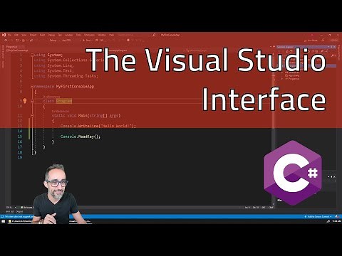 1.4 The Visual Studio Interface - Learning C#