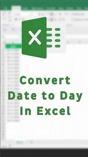 How to Convert Dates to Days in Excel? | TEXT Function in Excel #shorts #excel