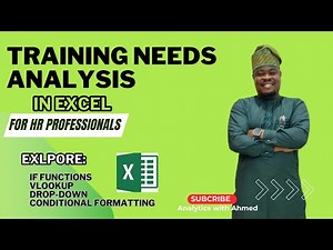 Training Needs Analysis in Excel for HR Professionals | Comprehensive Data Analysis Tutorial