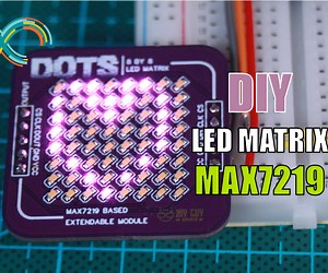 DIY Customized 8x8 LED Matrix Tutorial (MAX7219 Meets Arduino)