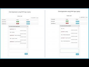 Chat Application using PHP Ajax Jquery - 1