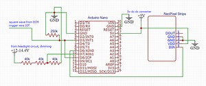 Confused by oscilloscope - square wave signal to RPM