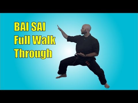 Tae Kwon Do Kata – Bai Sai (Full Tutorial & Demonstration)