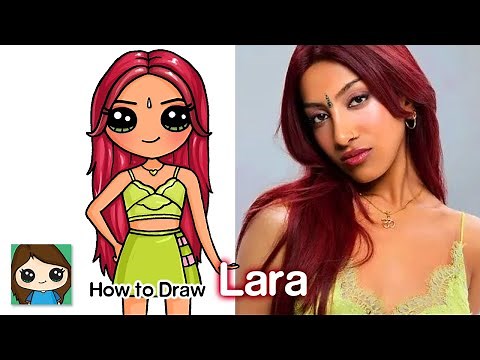 How to Draw Lara ❤️ Katseye Girl Group