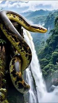 😯Red Python Encounter: The Real Story Behind the Deadliest Snake || #shorts #facts #science #snake 🤔