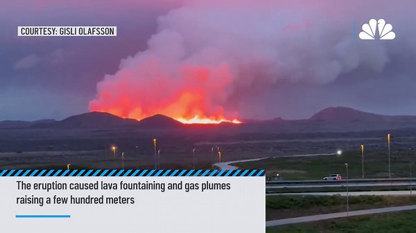 Iceland volcano erupts for the 6th time since 2023