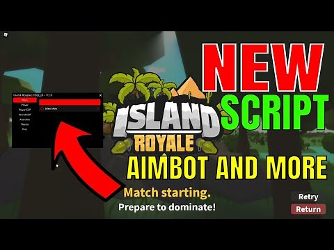 Roblox Island Royale Silent Aim Script 2022 - Working GUI | ESP | New Update