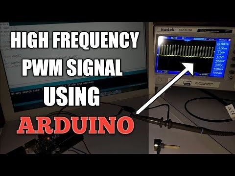 How to generate high frequency PWM signal using Arduino for buck boost converter