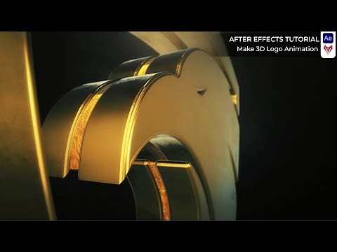 How to Make 3D Logo Animation | After Effects Tutorial