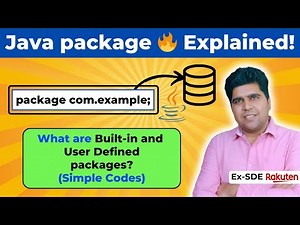 Java Packages Explained | Built-in & User-Defined Package with Examples