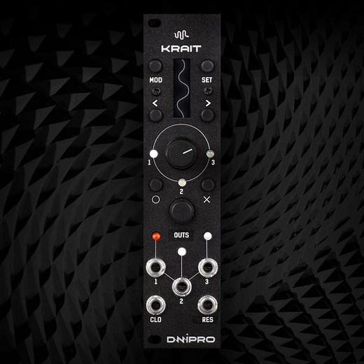 KRAIT:  Knob recorder. Lfo. Random — DNIPRO MODULAR