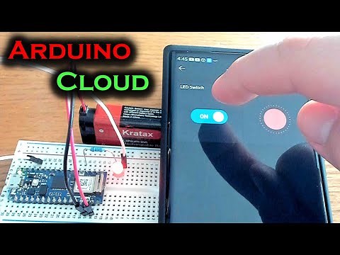 IoT REMOTE App CONTROL Using Arduino Nano 33 IoT and Arduino Cloud