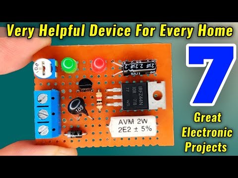 7 helpful Electronics Projects for Beginners