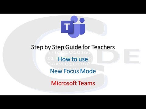 New Focus mode in Teams