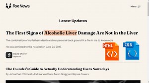 Create News Website Using HTML and CSS (Source Code)