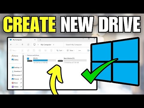 How To Create a New Drive on Windows 10/11