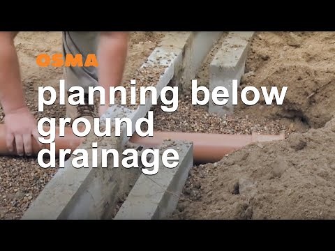 Planning your foul water and below ground drainage system - OsmaDrain