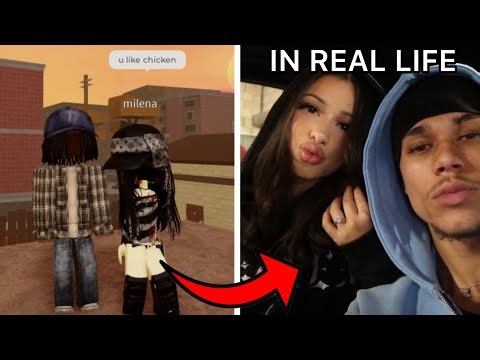 I met her on roblox, then in real life!