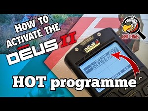 XP Deus II (2) - How set-up the HOT Programme! DON'T PANIC - It's hiding in plain sight. #HOTFMF