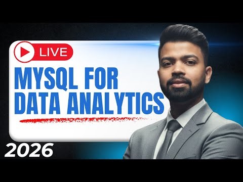 MySQL Live Class: Master DDL Commands (Create, Alter, Drop) | SQL for Data Analytics