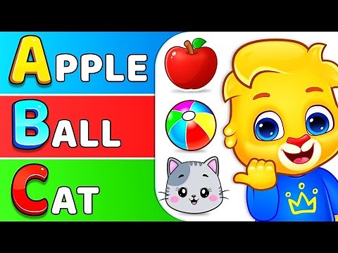 ABC Alphabets From A to Z | Toddler Learning Videos | Kids Learn ABC Letters With Lucas & Friends