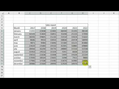 How to create a spreadsheet in excel in 5 minutes