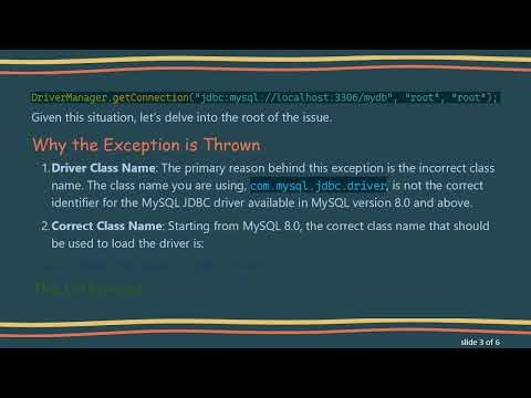 Resolving ClassNotFoundException in Eclipse when using MySQL JDBC Driver