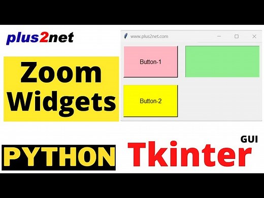 Tkinter rowconfigure & columnconfigure to assign relative weight to rows and columns width & height