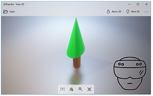Using Paint 3D to design 3D models for your Holographic applications