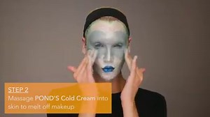 Creepy and gorgeous is our Halloween GOALS *hands up* Miss Fame is stunning in this Bride of Frankenstein look that we partnered with POND'S to create. Layers of makeup are no match for Cold Cream. Would you recreate this look? #ad #removeandimprove | Beautycon