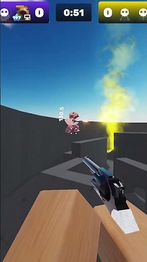 The revolver is the best weapon #roblox #rivals