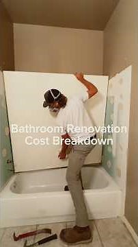 Full Bathroom Remodel for $3,378 — Start to Finish