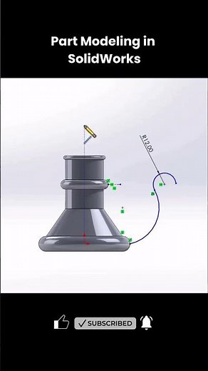 SolidWorks Tutorial | Part Modeling Step by Step 🏗️ | SolidWorks for Beginners