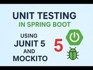 Spring Boot CRUD App Unit Testing with JUnit 5 & Mockito | Step-by-Step Tutorial #junit - Part 1