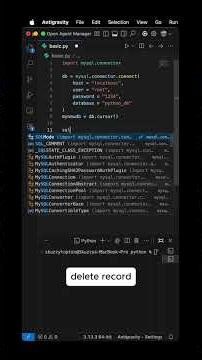 Python Advanced MySQL | Part 7 #cybersecurity #python #mysql #pythontutorial #pythonprogramming