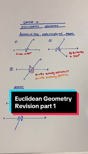 Grade 10-12 Euclidean Geometry Revision | Comprehensive Lessons