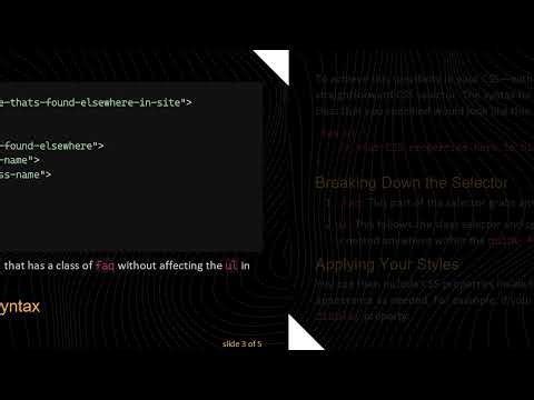 Mastering CSS Selectors: How to Target a ul Within a div Inside an article Class