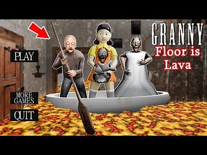 Playing as Granny Family and Doll vs Floor is Lava in Granny House - Gameplay Animation (p.62)