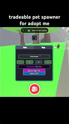 ADOPT ME SCRIPT TRADEABLE PET SPAWNER | FREE • KEYLESS • NEW WORKING PASTEBIN 2026 #adoptme #roblox