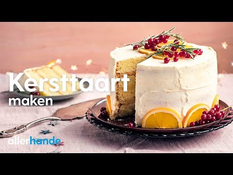 Kersttaart maken | Recept | Allerhande