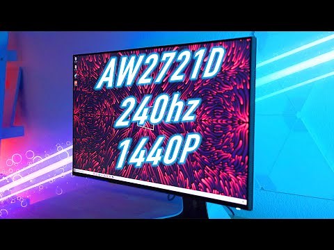 Alienware AW2721D Review! Is Shroud's Monitor Any Good? (240hz 1440p)
