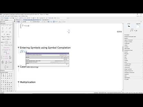 Maple Fundamentals Guide – for Maple 2020