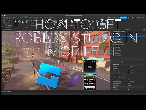 How to get Roblox Studio in mobile | Working and with proof