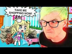 THE SPOILED BRAT! | REACTING TO GACHA STUDIO STORIES