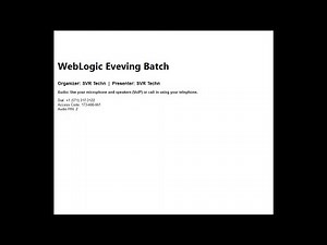 Oracle WebLogic Administration Video Tutorials Session 01 | WebLogic Training Videos
